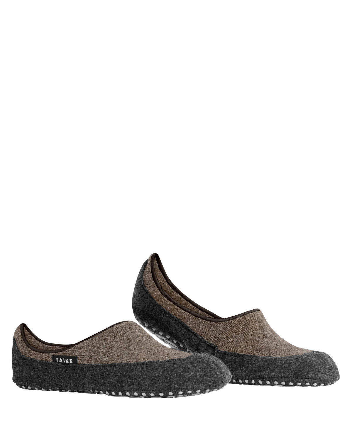 FALKE Cosyshoe Men Slipper Brown Mel. vilnas zeķu čības