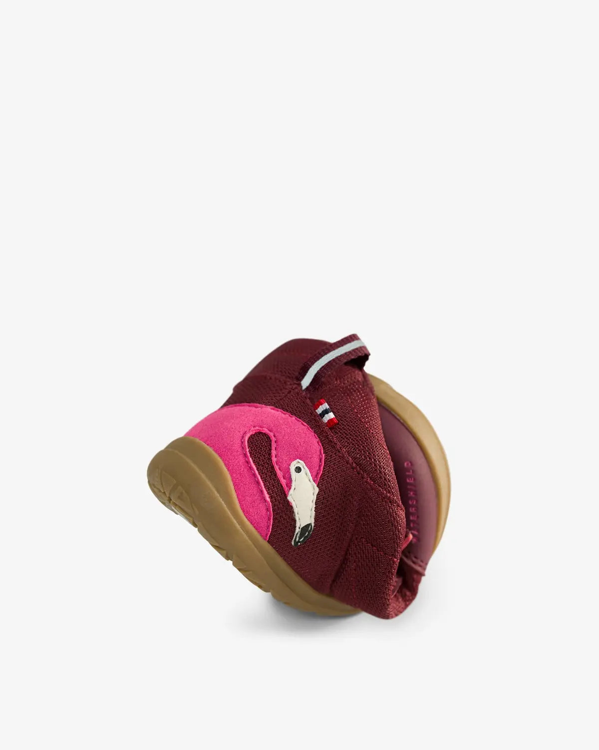Viking Alv Barefoot Mid WP 2V Burgundy zābaki