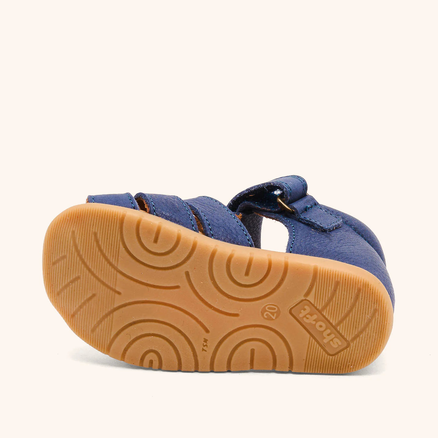 bisgaard Barefoot Cooper Navy sandales
