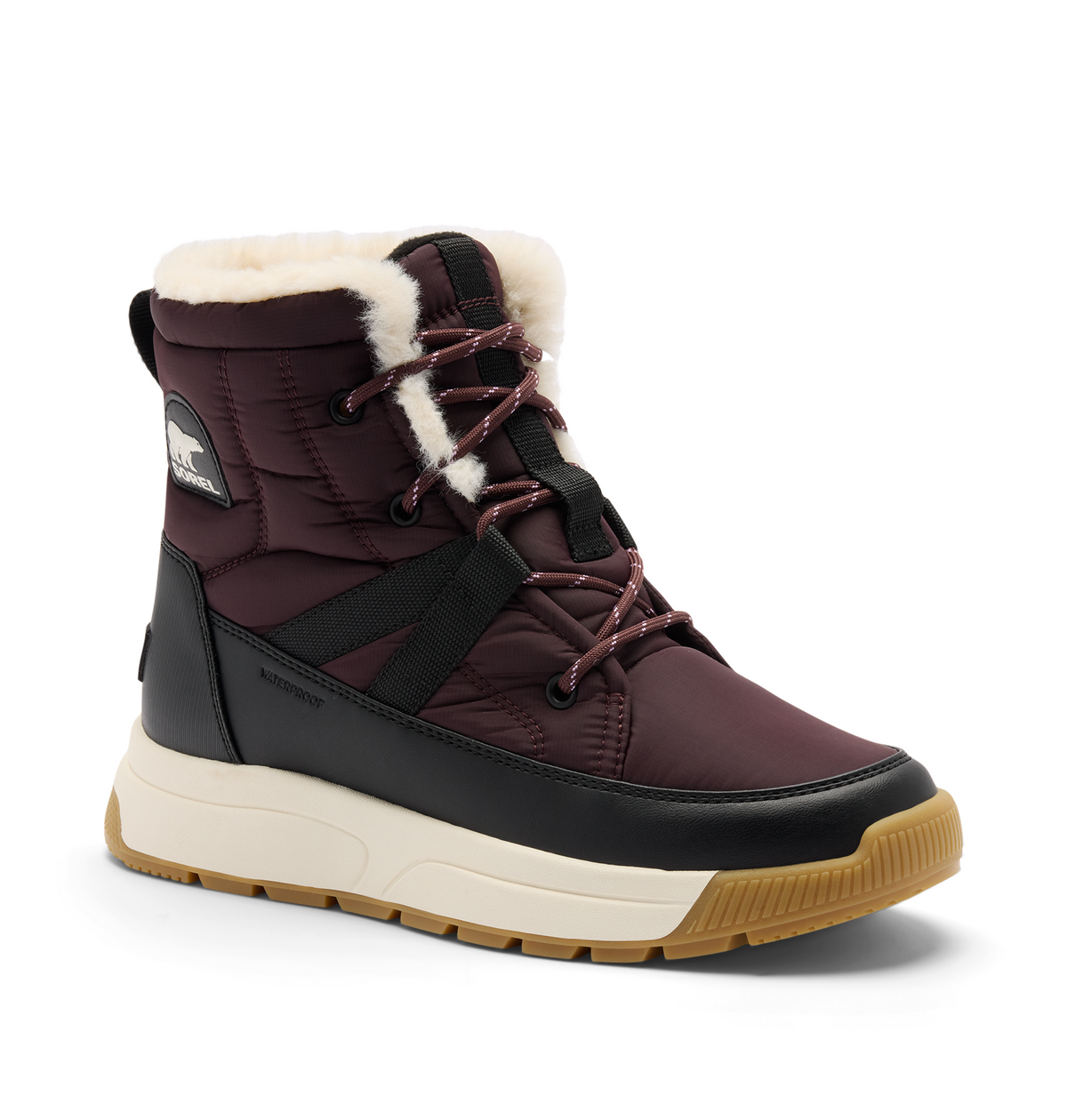 SOREL WHITNEY III MID WP-Red Lodge Black ziemas zābaki