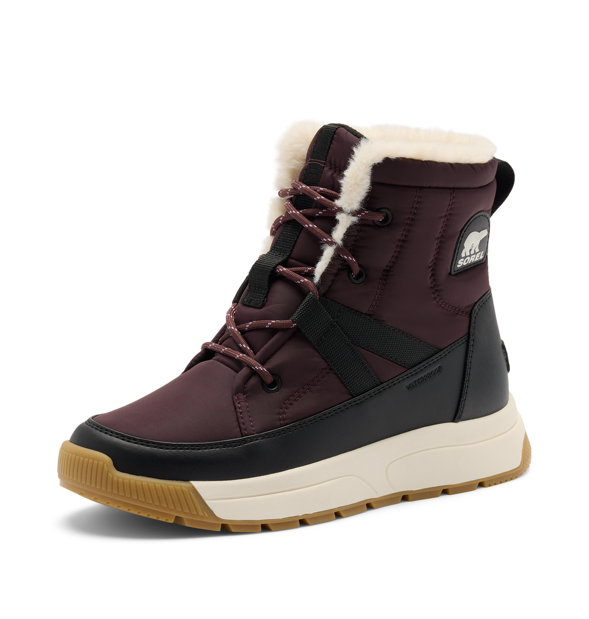 SOREL WHITNEY III MID WP-Red Lodge Black ziemas zābaki