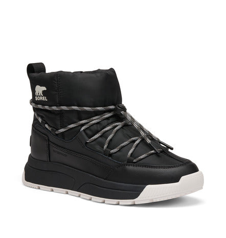 SOREL Whitney™ III Slip-On WP - Black, Sea Salt ziemas zābaki