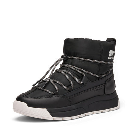 SOREL Whitney™ III Slip-On WP - Black, Sea Salt ziemas zābaki