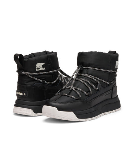 SOREL Whitney™ III Slip-On WP - Black, Sea Salt ziemas zābaki