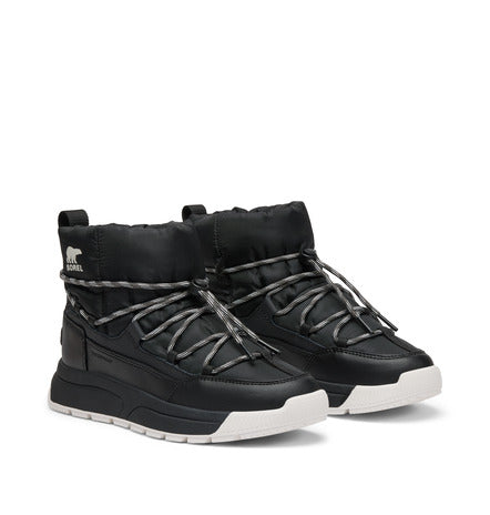 SOREL Whitney™ III Slip-On WP - Black, Sea Salt ziemas zābaki
