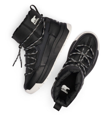 SOREL Whitney™ III Slip-On WP - Black, Sea Salt ziemas zābaki