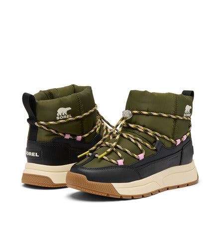 SOREL Whitney™ III Slip-On WP - Utility Green, Black ziemas zābaki