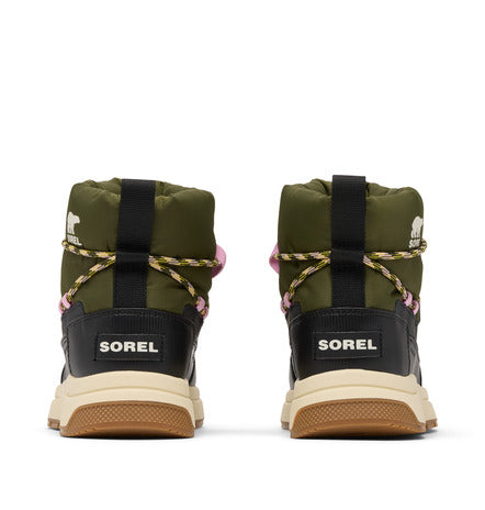 SOREL Whitney™ III Slip-On WP - Utility Green, Black ziemas zābaki