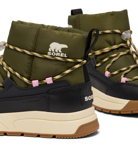 SOREL Whitney™ III Slip-On WP - Utility Green, Black ziemas zābaki