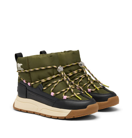 SOREL Whitney™ III Slip-On WP - Utility Green, Black ziemas zābaki