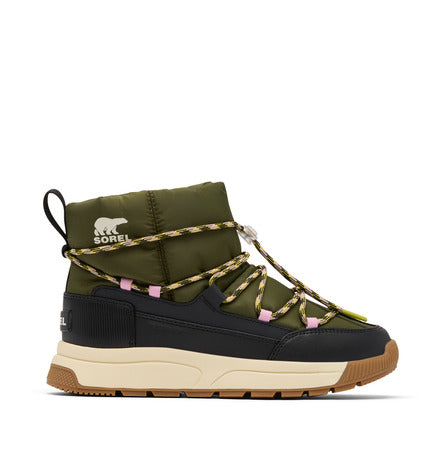 SOREL Whitney™ III Slip-On WP - Utility Green, Black ziemas zābaki
