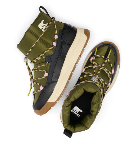 SOREL Whitney™ III Slip-On WP - Utility Green, Black ziemas zābaki