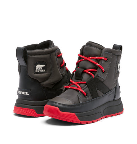 SOREL Youth Whitney™ III MID WP - Jet,Black winter boots