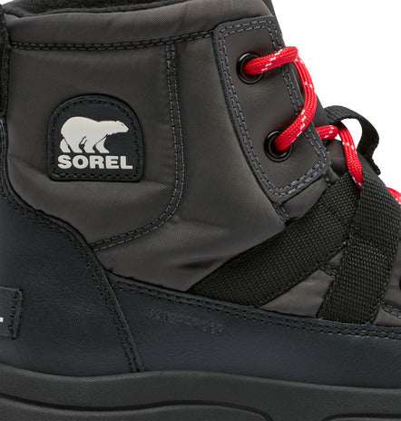 SOREL Youth Whitney™ III MID WP - Jet,Black winter boots