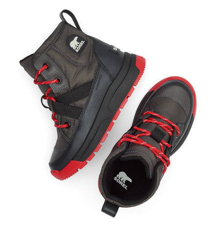 SOREL Youth Whitney™ III MID WP - Jet,Black winter boots