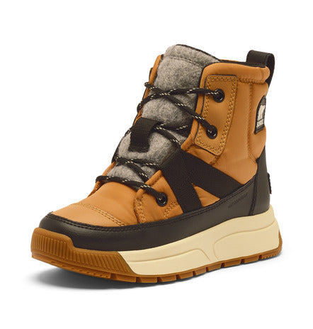 SOREL Youth Whitney™ III MID WP - Tawny Buff/Black winter boots