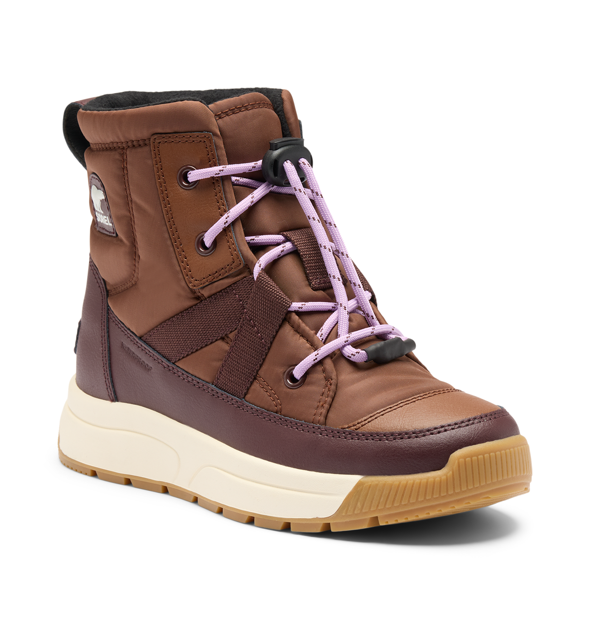 SOREL Youth Whitney™ III MID WP - Dark Auburn ziemas zābaki