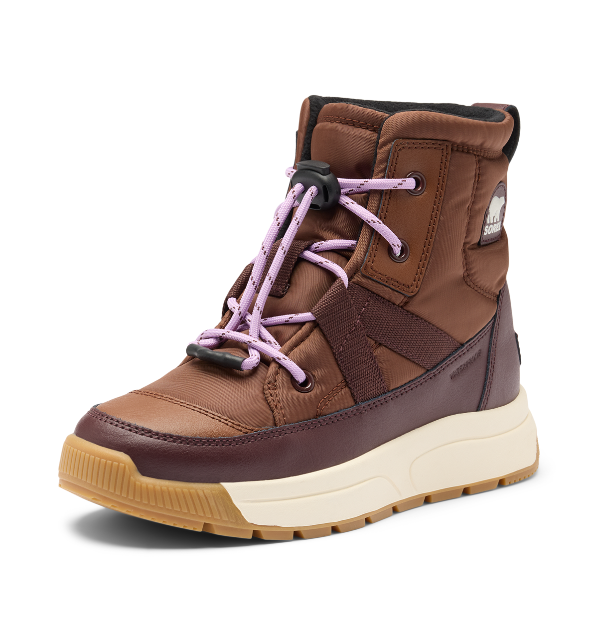 SOREL Youth Whitney™ III MID WP - Dark Auburn ziemas zābaki