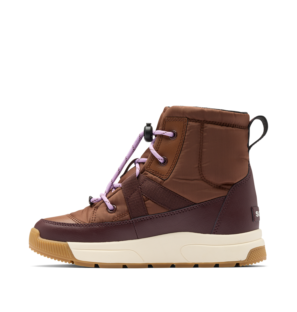 SOREL Youth Whitney™ III MID WP - Dark Auburn ziemas zābaki