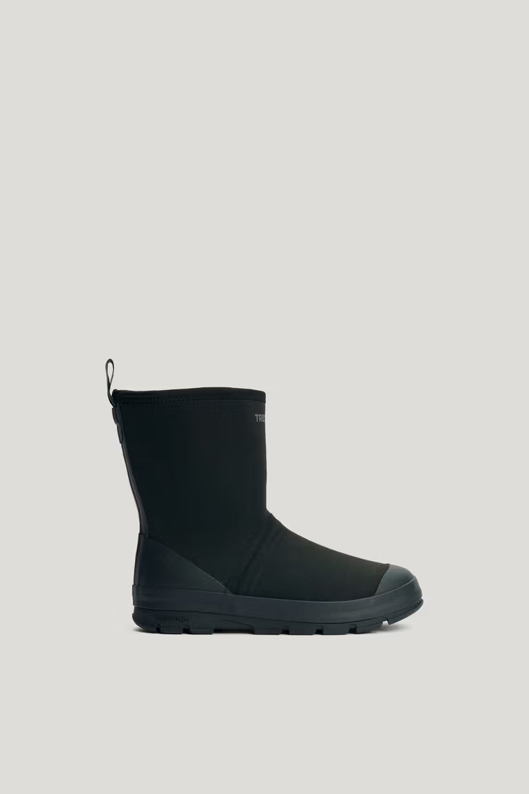 Tretorn Mimas Hybrid JR Jet Black siltie un ūdensizturīgie zābaki