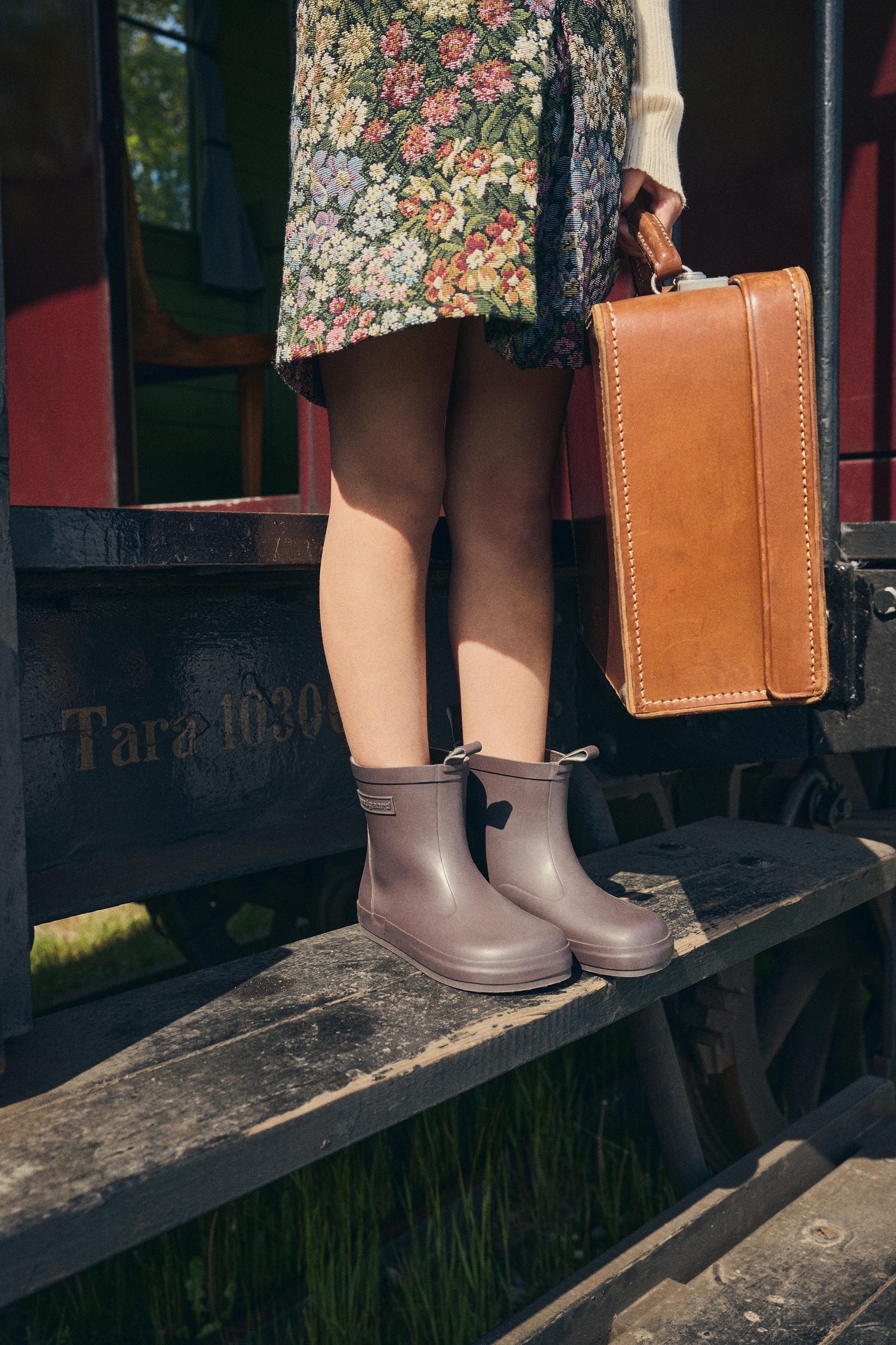Bundgaard Barefoot Misty Dark Brown gumijas zābaki
