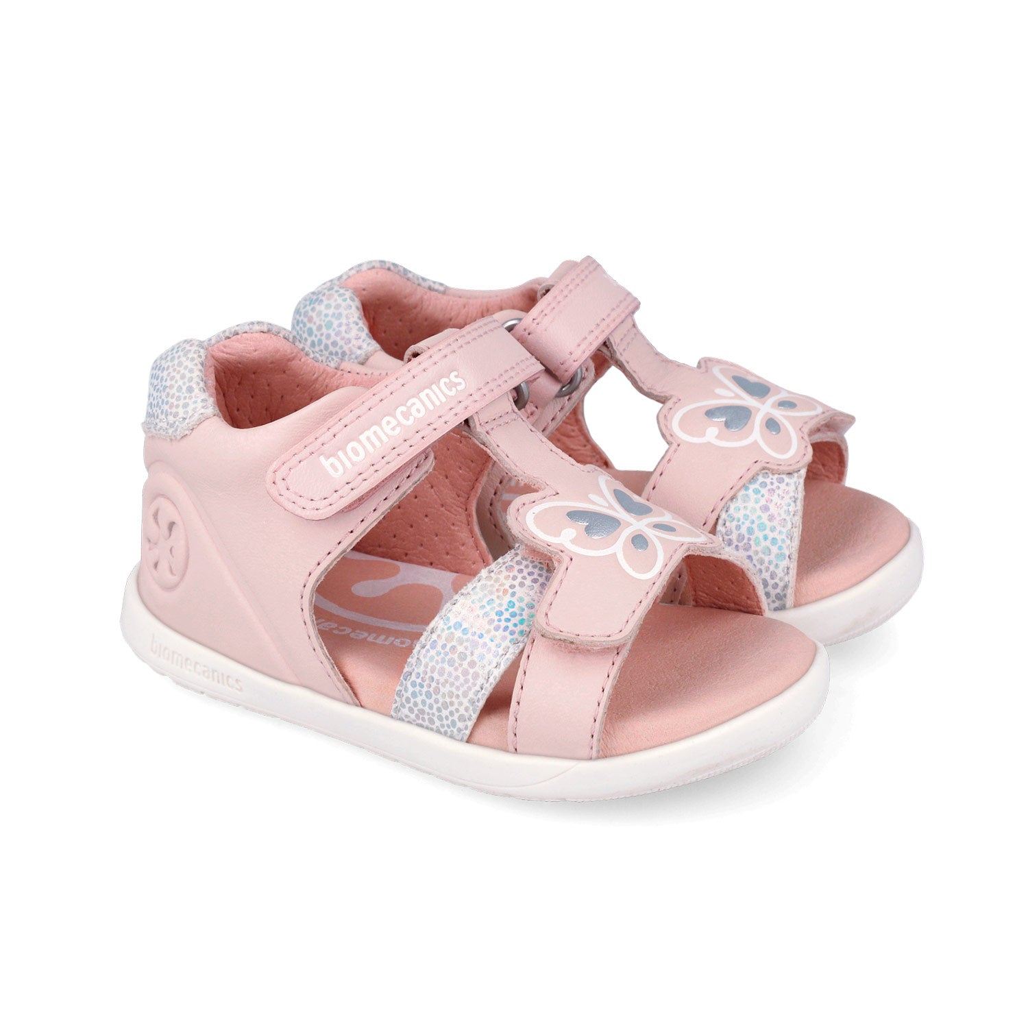 Biomecanics Mariposa ādas sandalītes