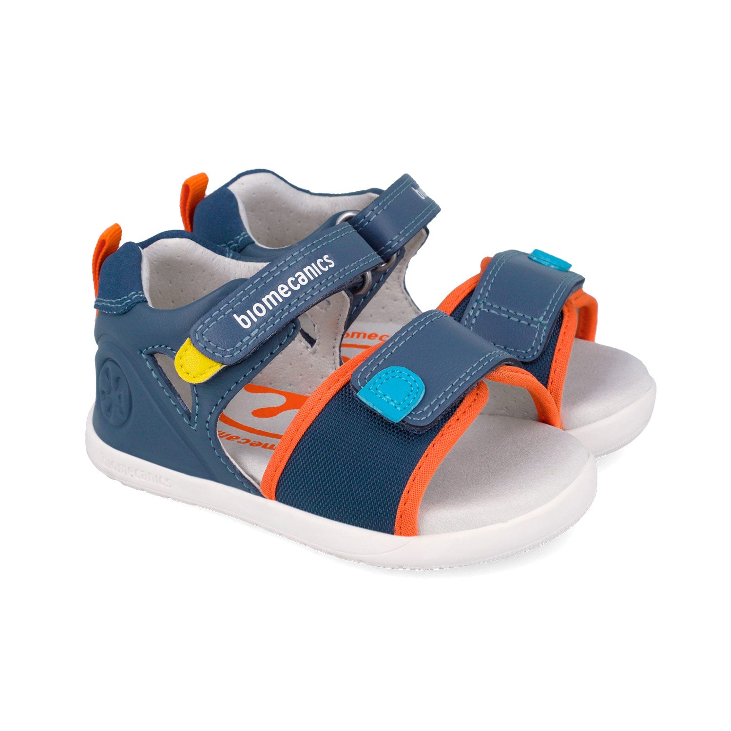 Biomecanics Urban Petrol ādas sandalītes