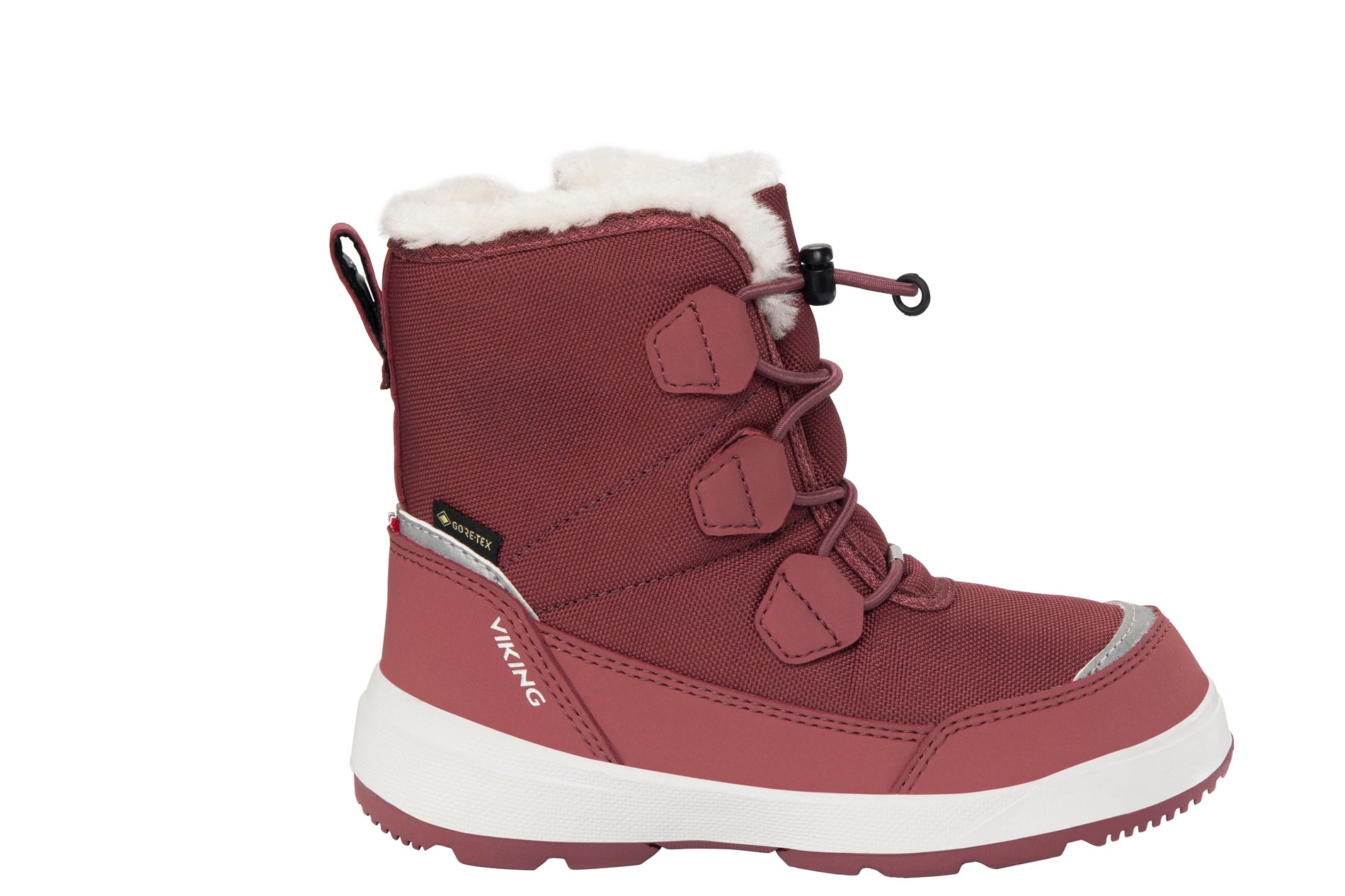 Viking Toasty Warm GTX Zip Dark Pink winter boots