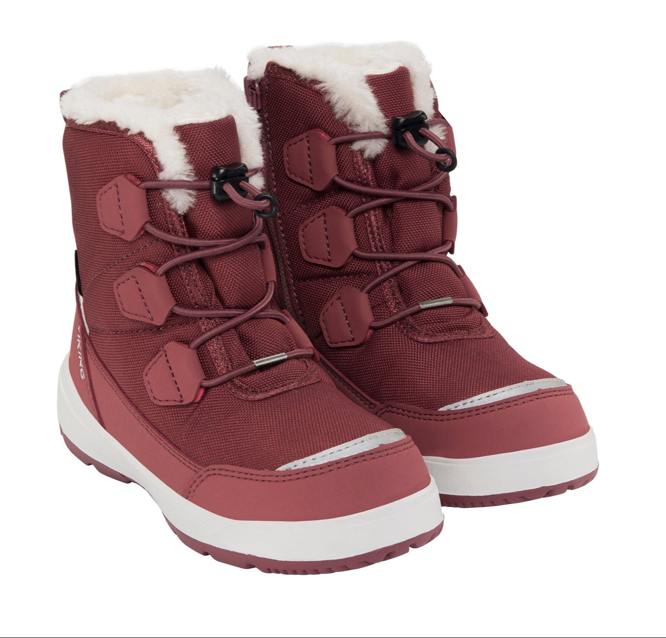 Viking Toasty Warm GTX Zip Dark Pink winter boots