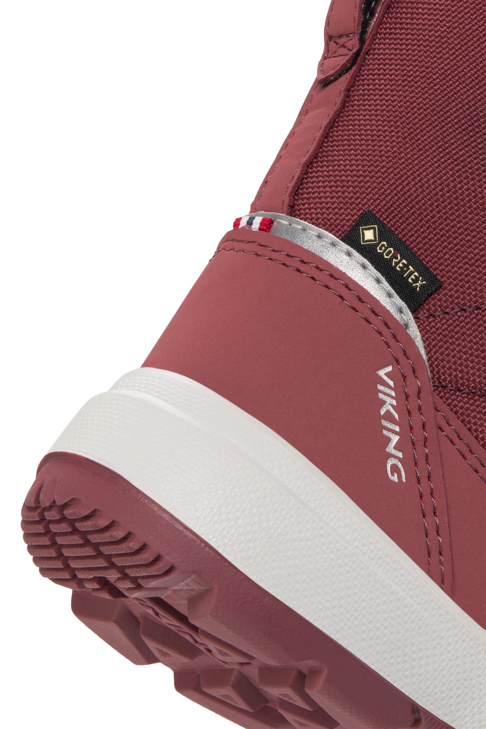 Viking Toasty Warm GTX Zip Dark Pink winter boots
