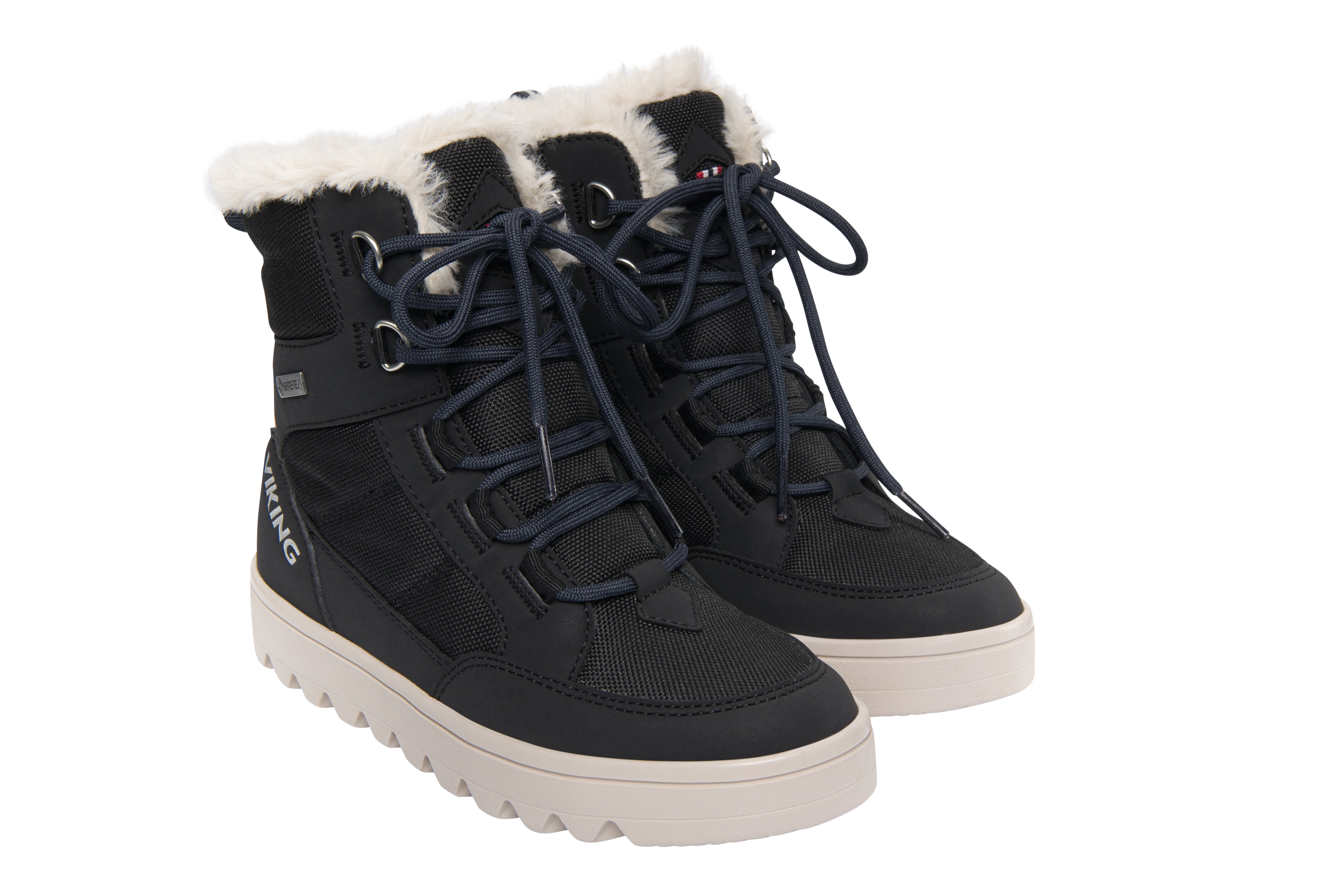 Viking Fleek Warm GTX Zip Black ziemas zābaki