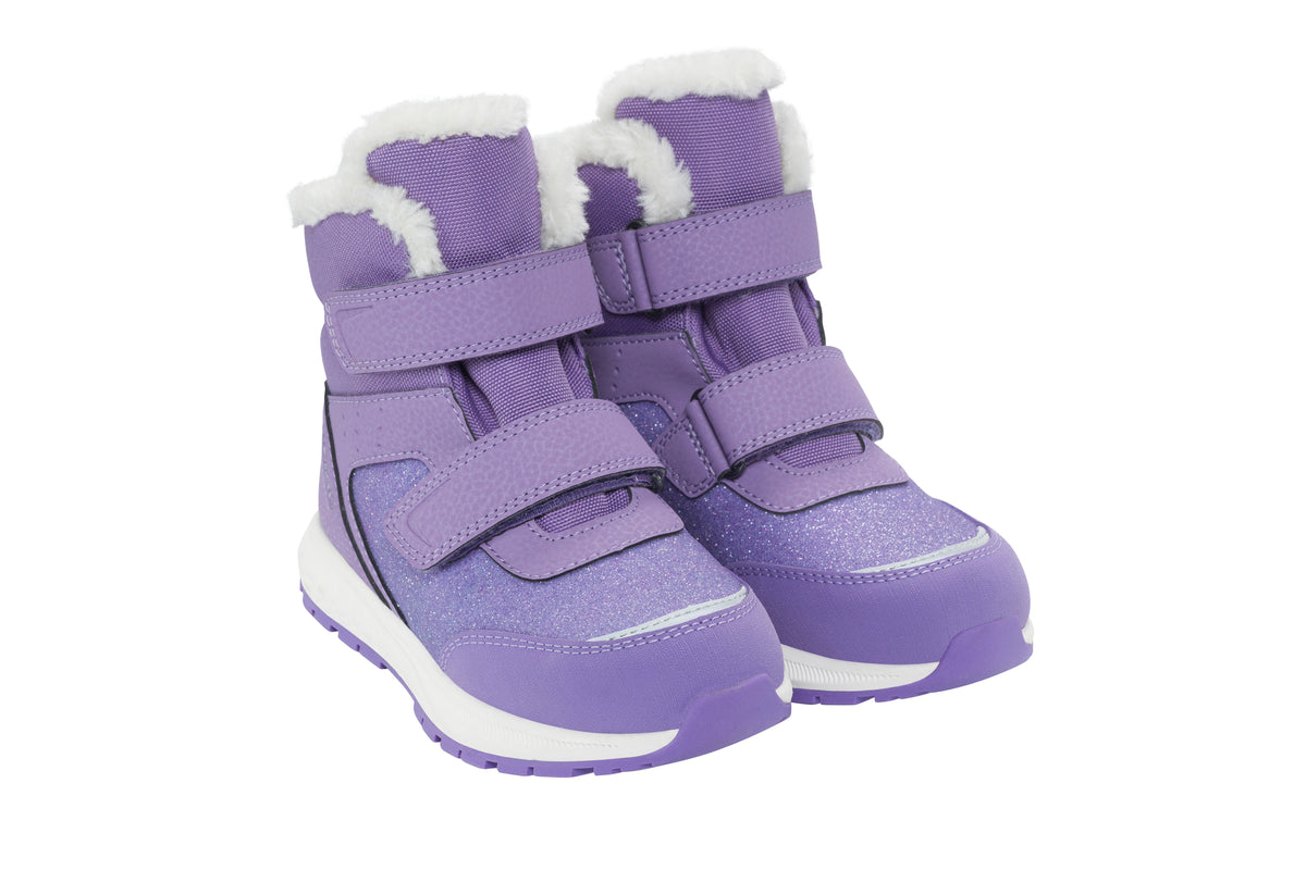 Viking Equip Glitter Warm WP Violet ziemas zābaki