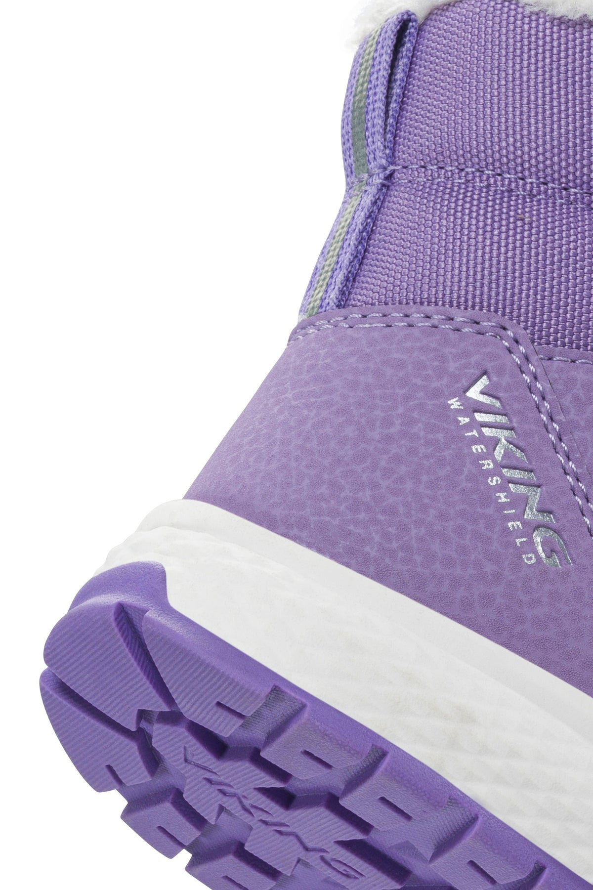 Viking Equip Glitter Warm WP Violet ziemas zābaki