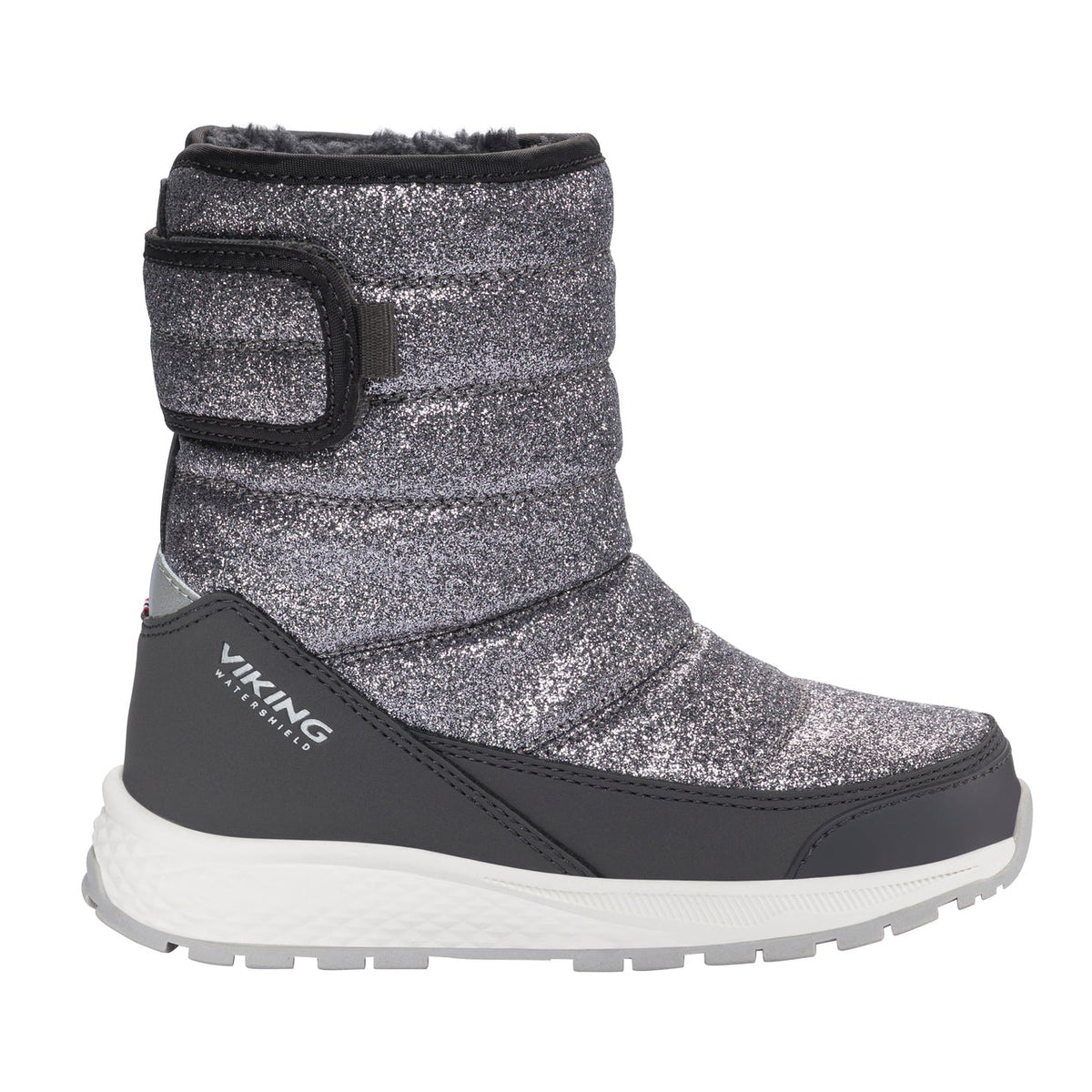 Viking Equip Glitter Warm WP Pull-on ziemas zābaki