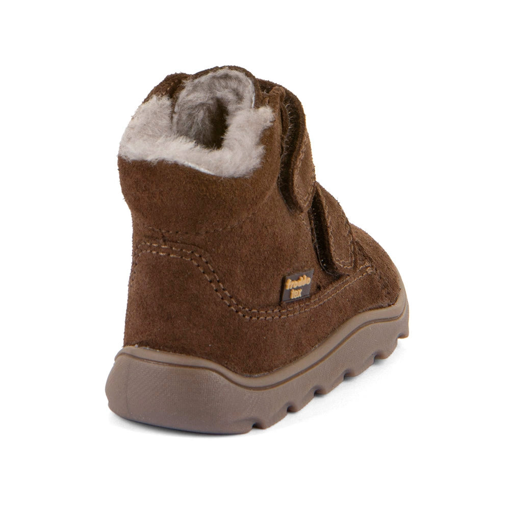 Froddo Zeru TEX Furry Barefoot Dark Brown siltie zābaki