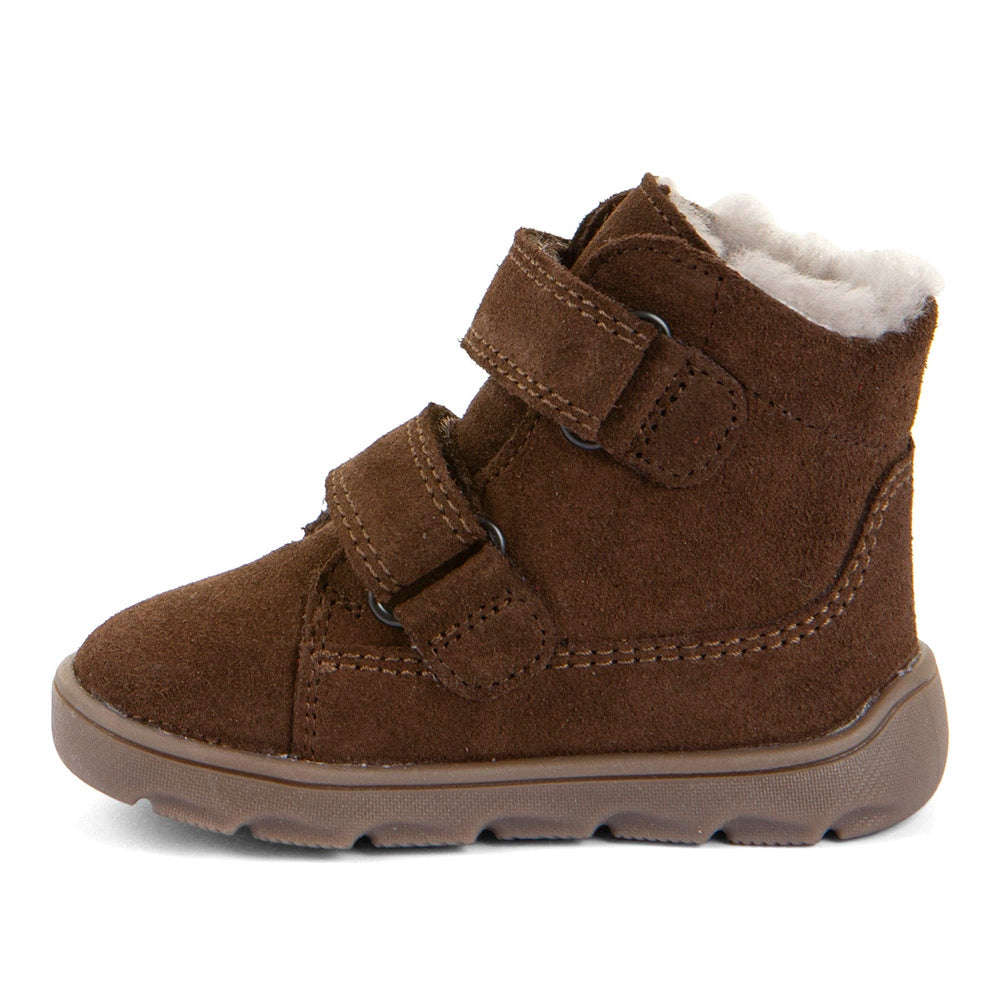 Froddo Zeru TEX Furry Barefoot Dark Brown siltie zābaki
