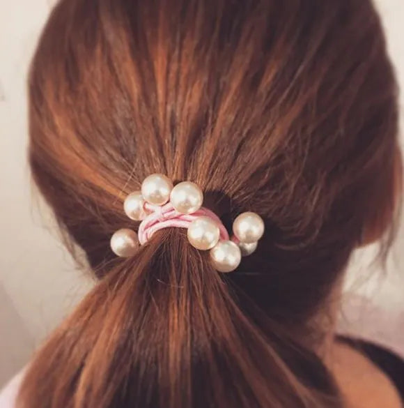 byEloise Pearl Cluster Champagne Pink matu gumija