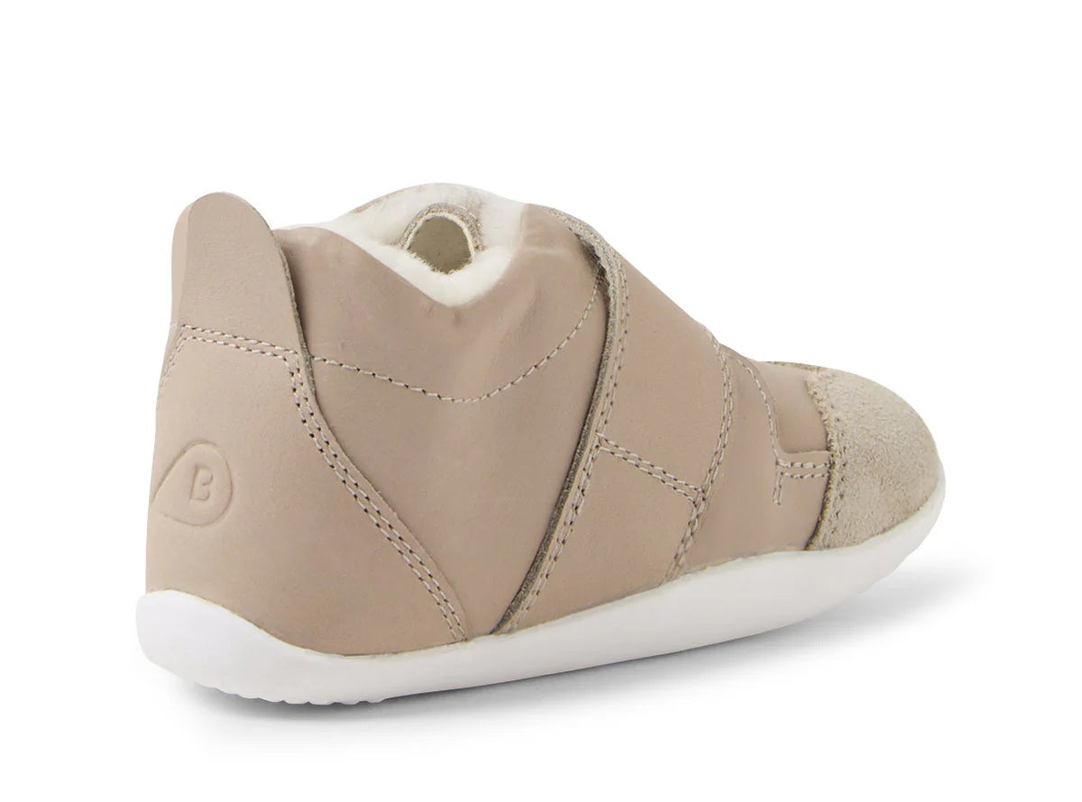 Bobux Xplorer Rover Arctic Taupe siltie zābaciņi