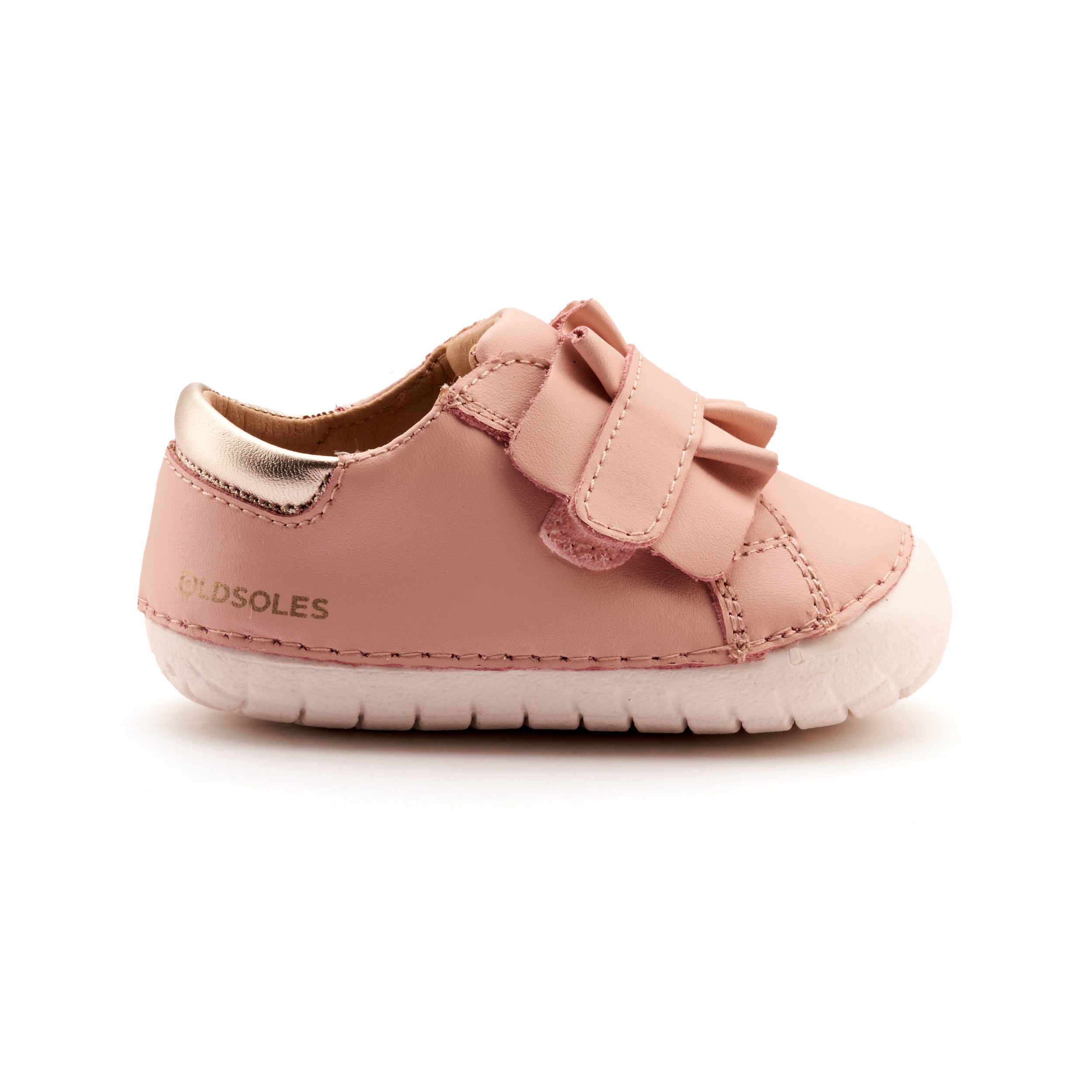 Old Soles Frilly Pave Powder Pink pirmās kurpītes