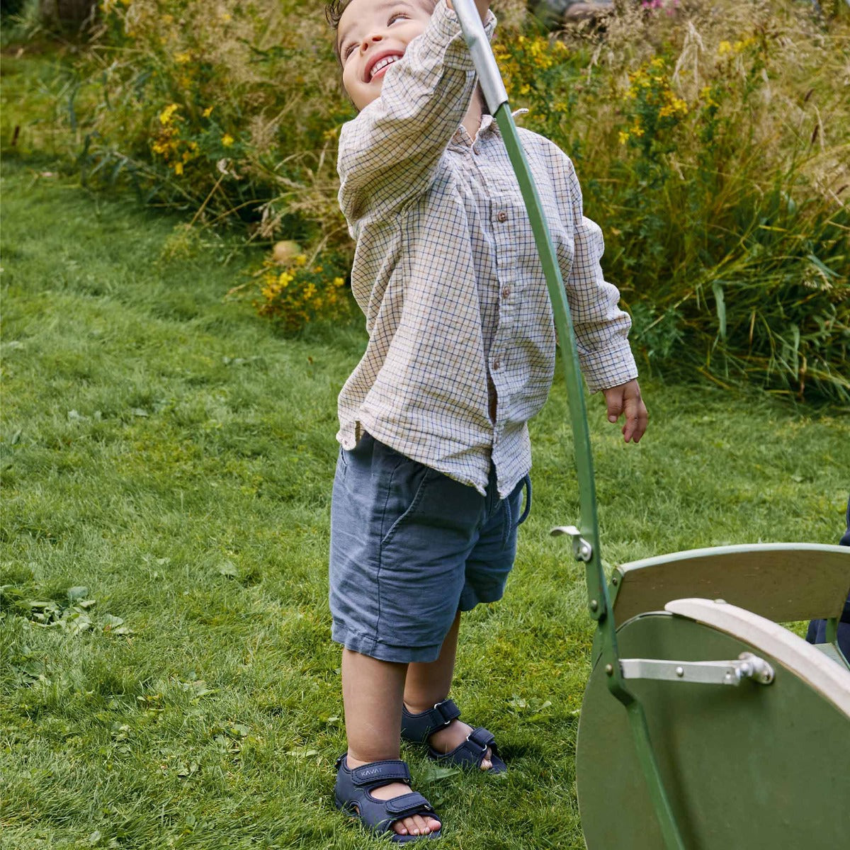 KAVAT RIO Navy sandales