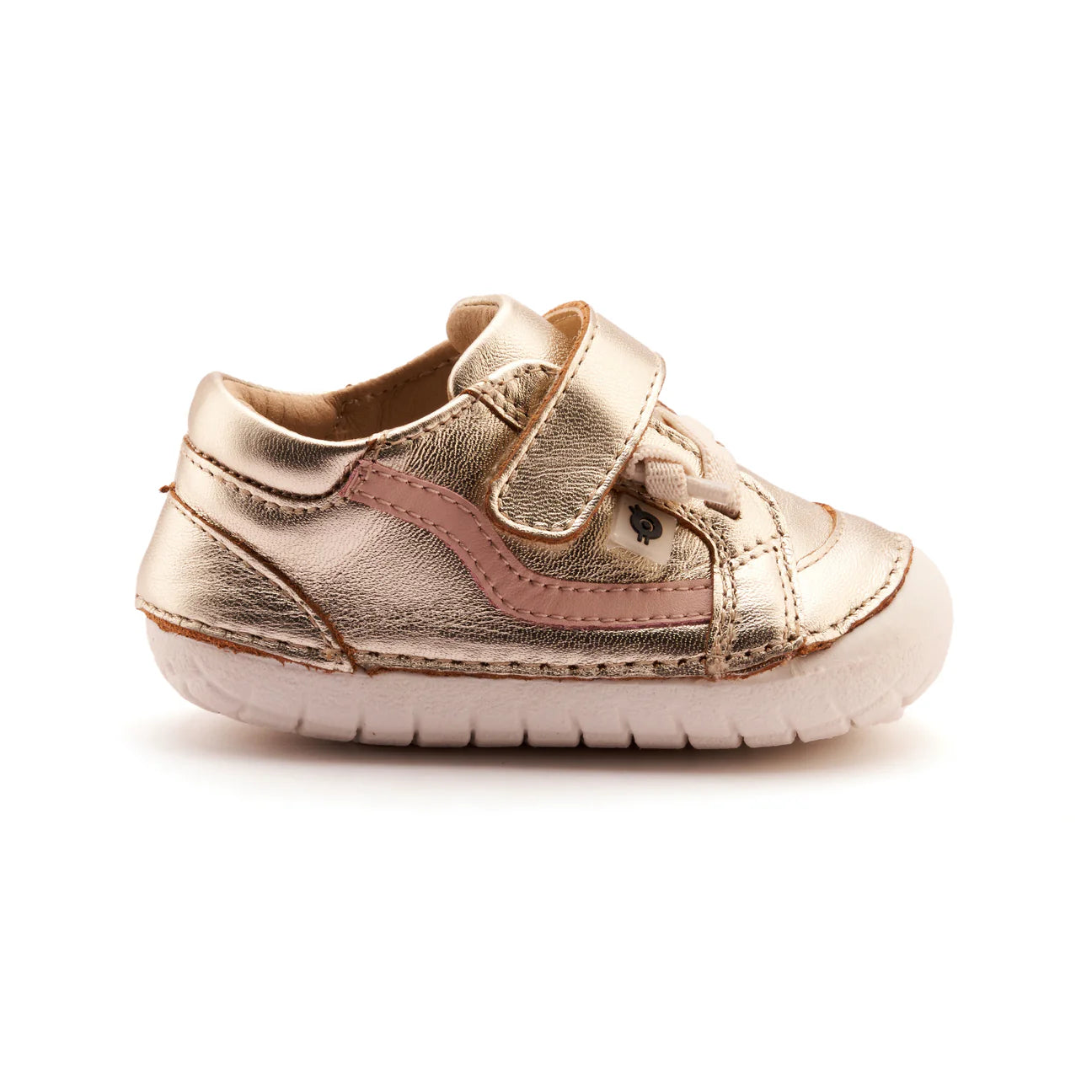 Old Soles Pave Squiggle Gold/Powder Pink pirmās kurpītes