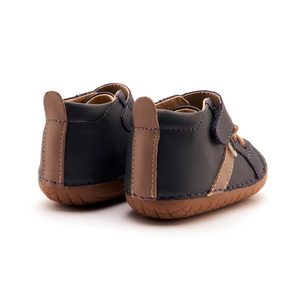 Old Soles Roadway Pave Navy/Taupe first shoes