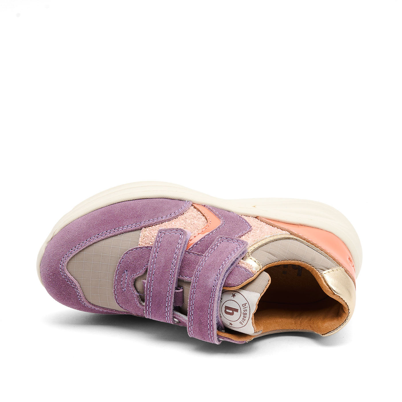 bisgaard Yuki Glitter Purple kediņas