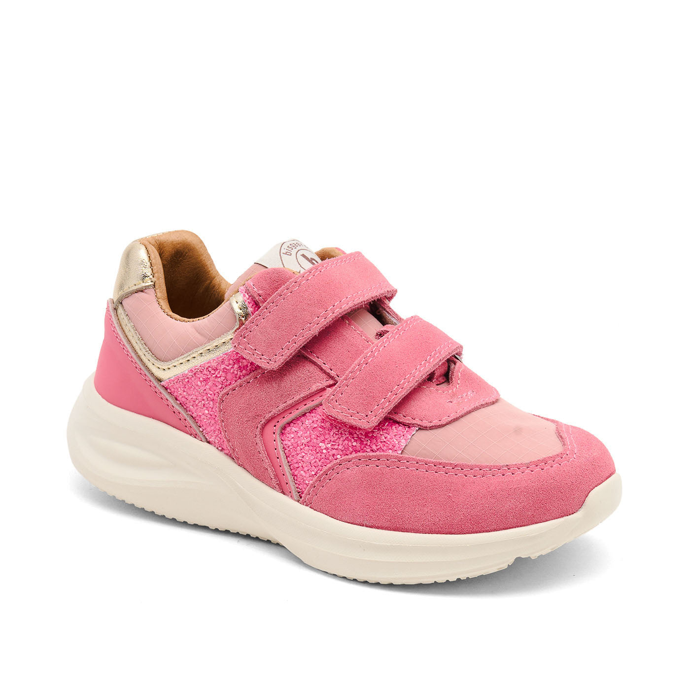 bisgaard Yuki Glitter Pink shoes