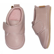 Melton Leather Slippers Alt Rosa ādas čībiņas