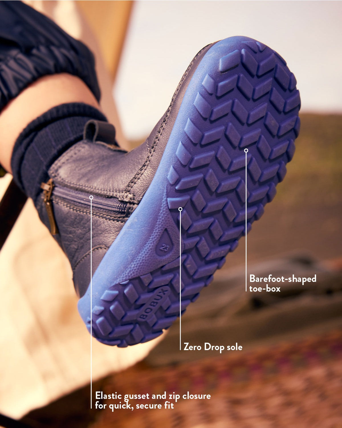 Bobux KP Trail Navy zābaki