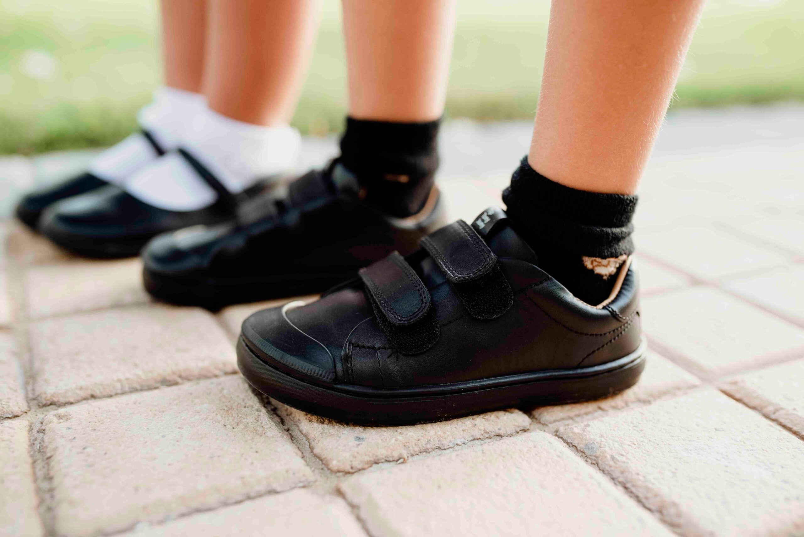 Tip Toey Joey Ramp School Leather Shoes