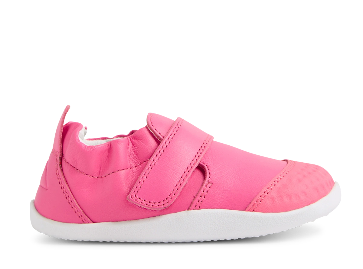 Bobux Xplorer Go Pink Lemonade ādas kurpītes