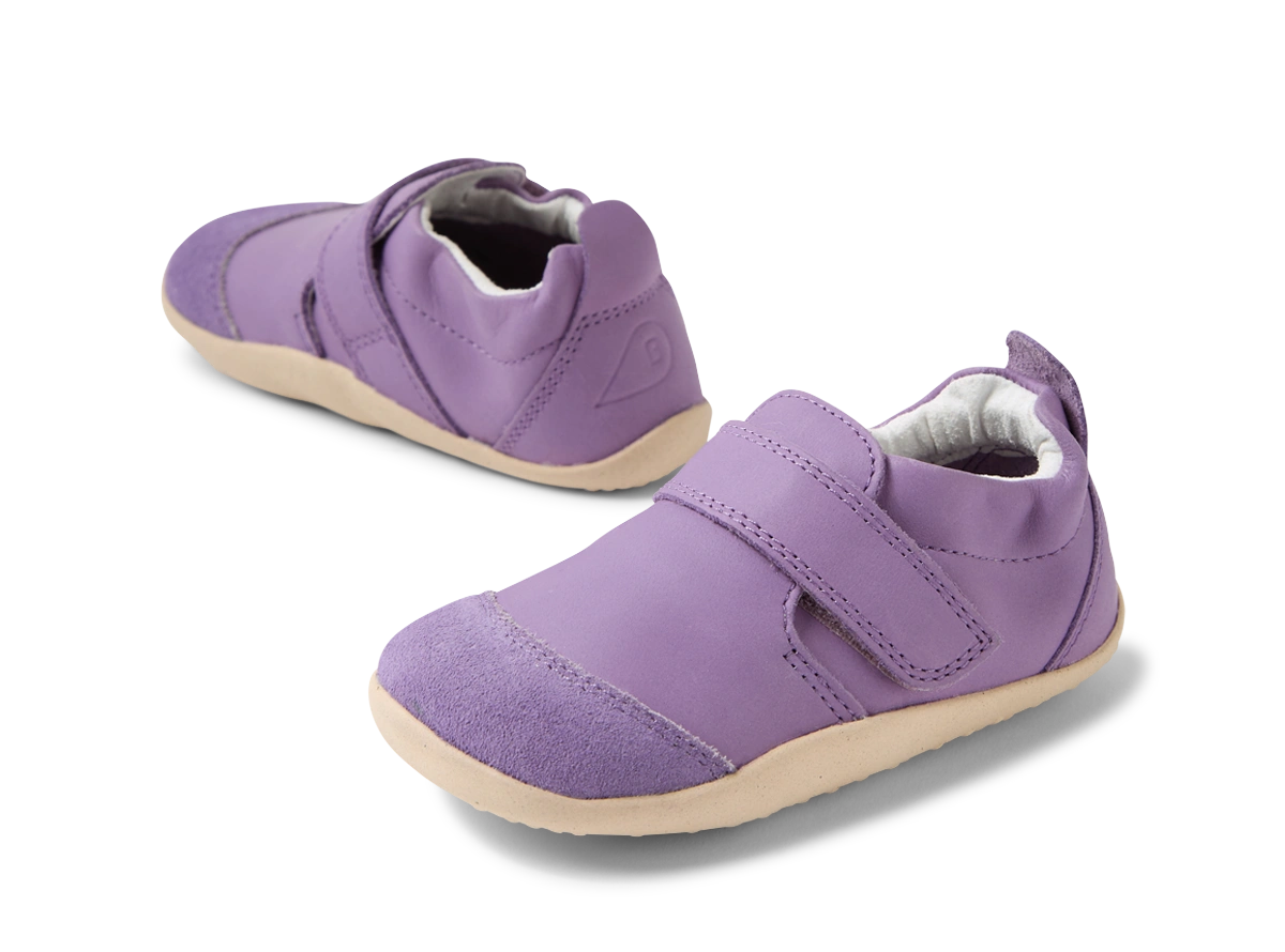 Bobux Xplorer Marvel Purple Haze ādas kurpītes