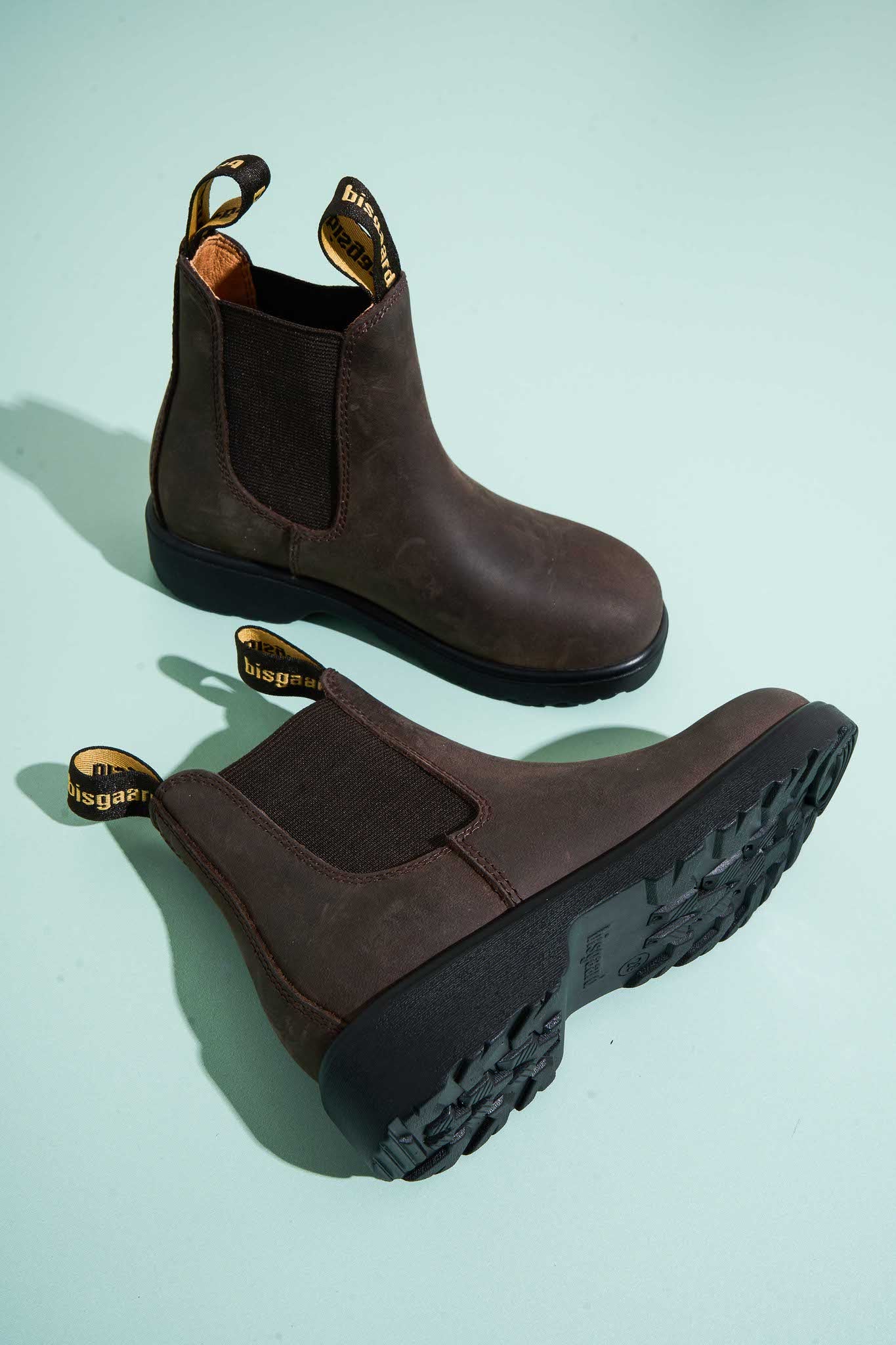 bisgaard KIM Rustic Brown ādas zābaki